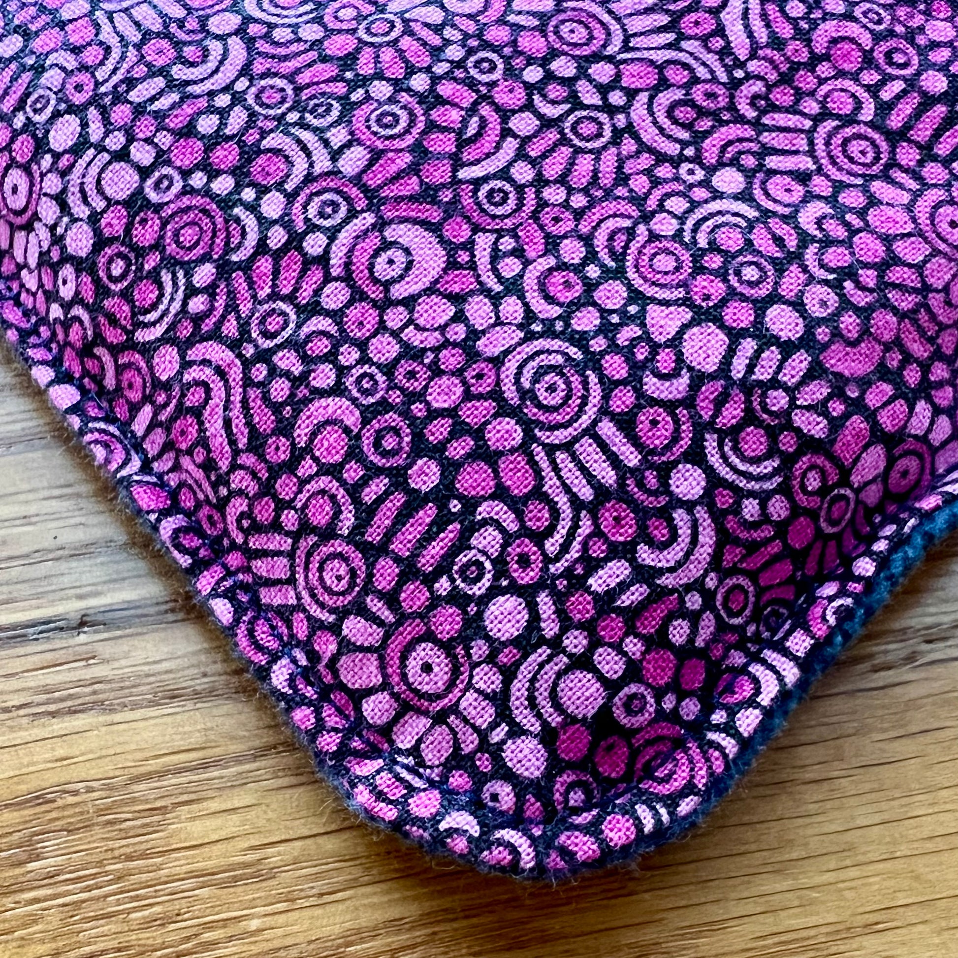 Close-up of Weighted Eye Pillow