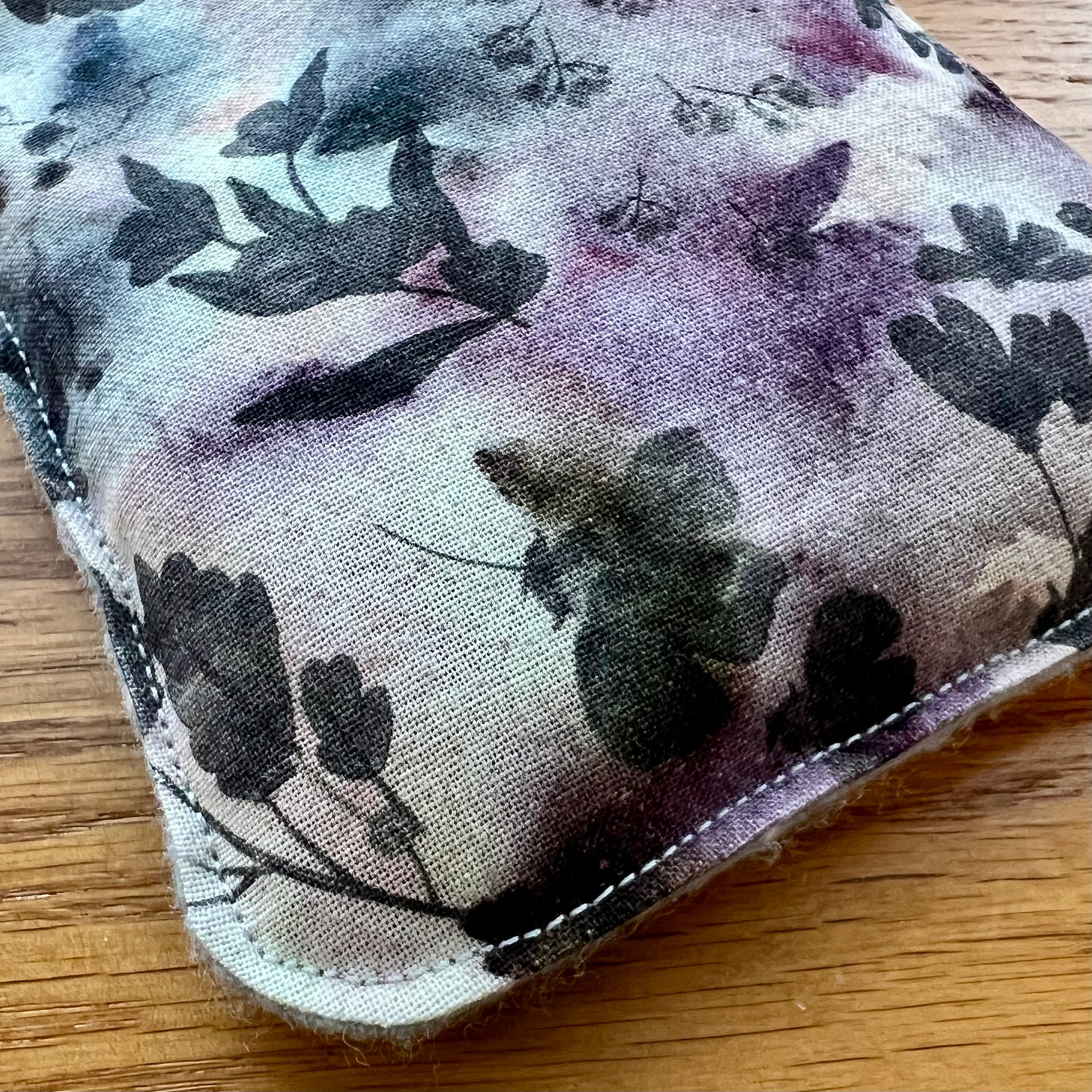 Close-up of Weighted Eye Pillow.