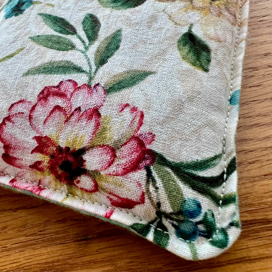 Close-up of Weighted Eye Pillow.
