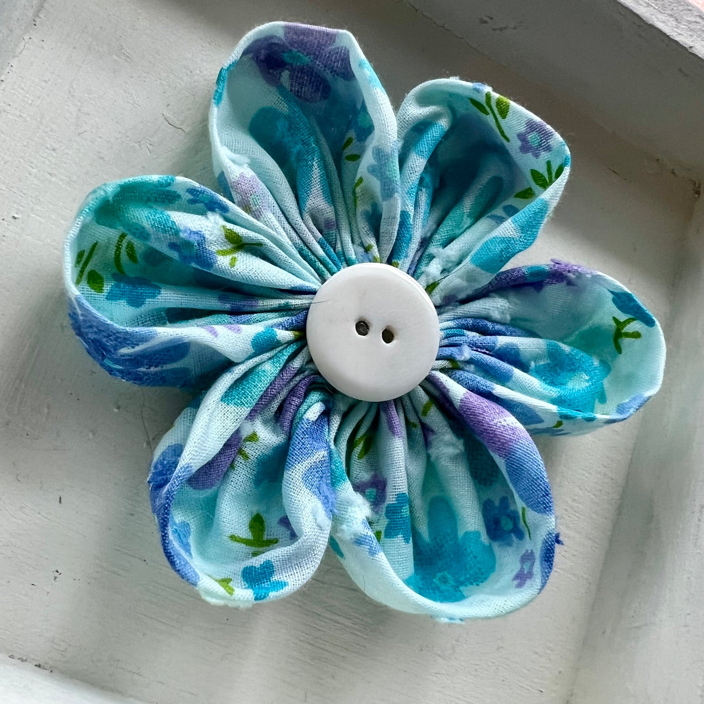 Close-up of Mini Meadow Shadowbox.